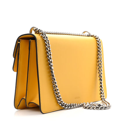 Gucci Calfskin Small Dionysus Shoulder Bag Yellow 3 of 10