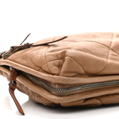 Lanvin Lambskin Amalia Double Wear Satchel Camel 4 of 17