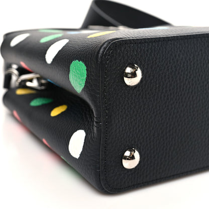 Louis Vuitton LV X YK Taurillon Capucines MM Black 8 of 10