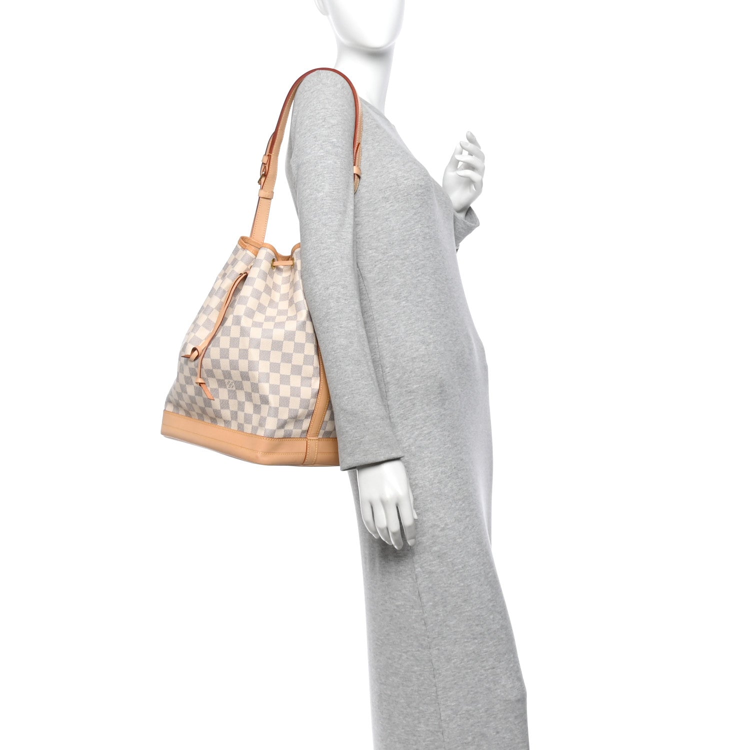 Louis Vuitton Damier Azur Noe 2 of 10