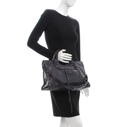 Balenciaga Chevre Classic Hardware City Ink 3 of 19