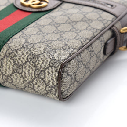 Gucci GG Supreme Monogram Web Small Ophidia Messenger Bag Brown 8 of 8