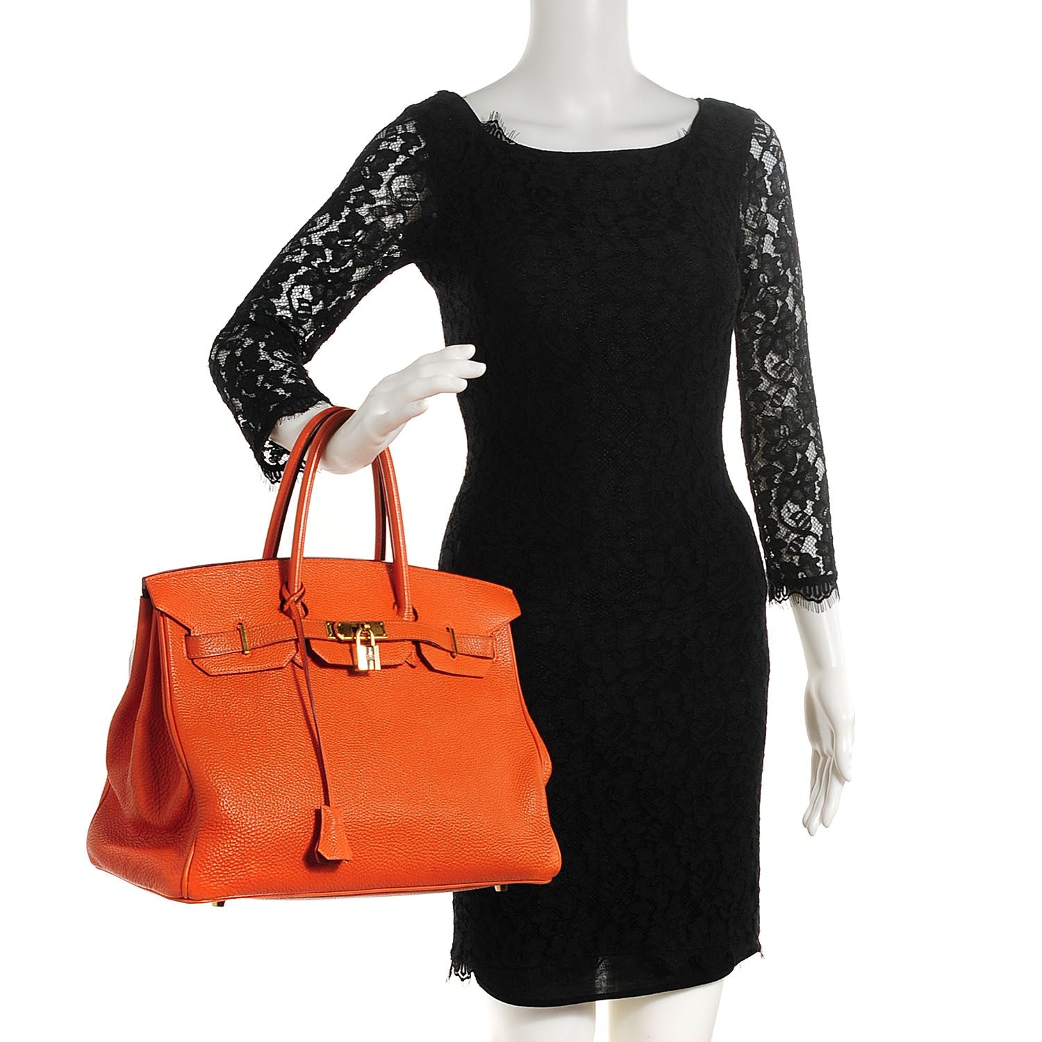 Hermes Togo Birkin 35 Orange 2 of 29