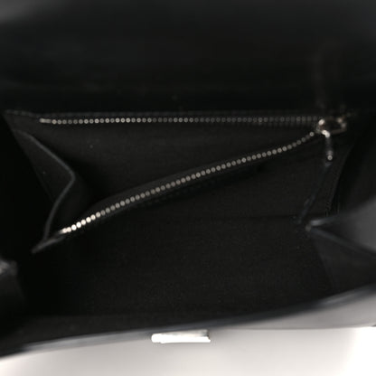 Givenchy Calfskin Mini Pandora Box Logo Strap Crossbody Bag Black 5 of 9