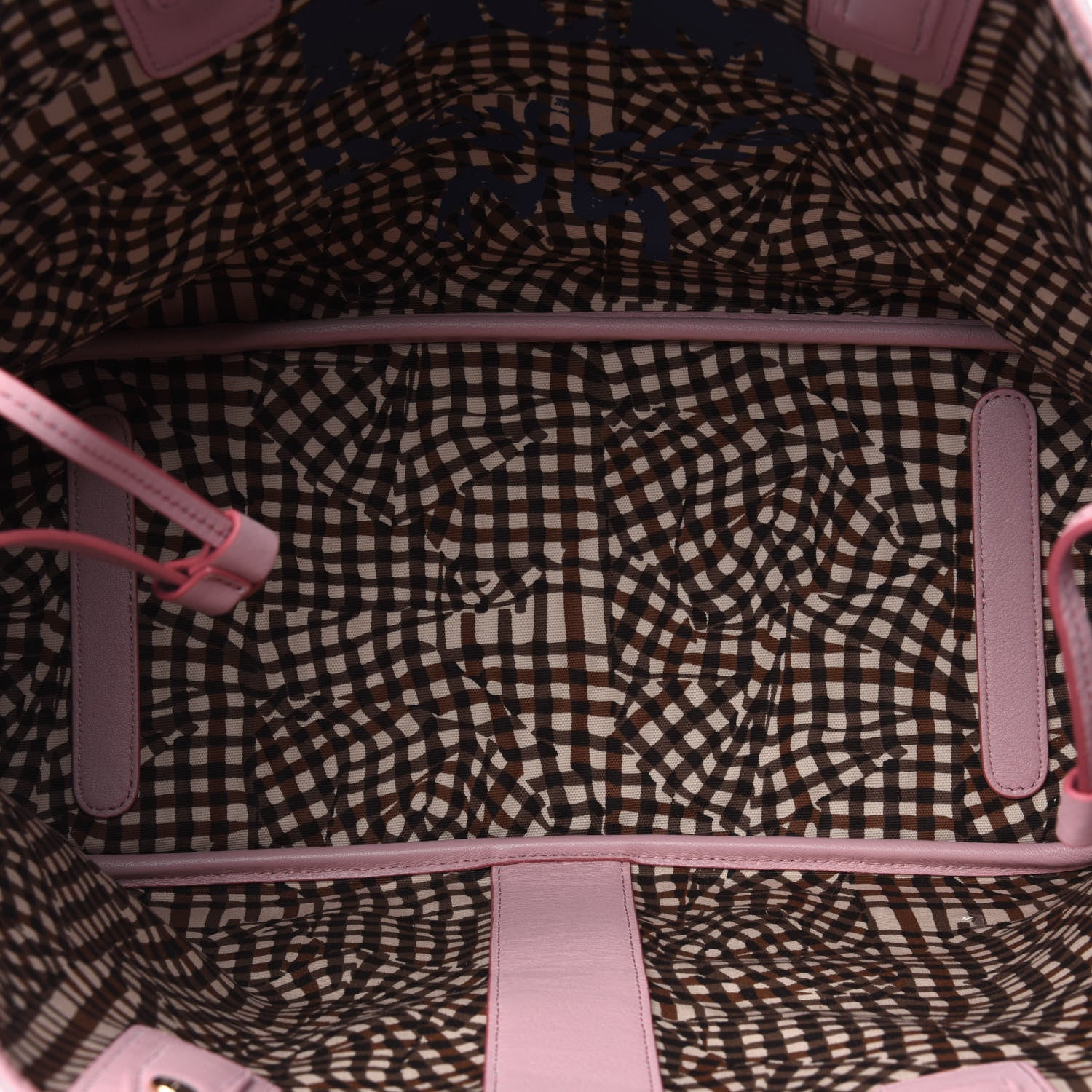 MCM Visetos Medium Liz Reversible Shopper Tote Pink 7 of 13