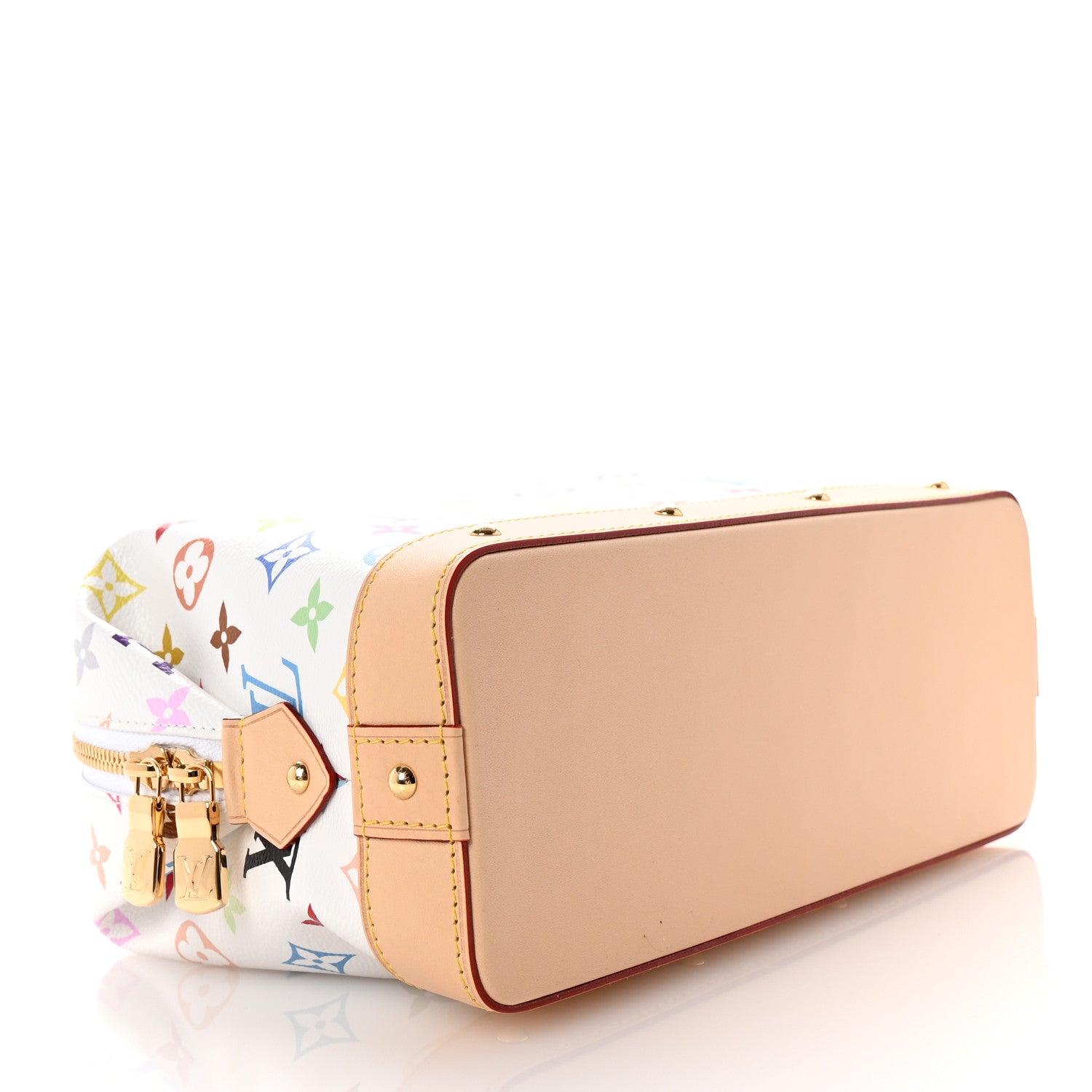 Louis Vuitton LV x TM Monogram Multicolor Cosmetic Pouch GM White 4 of 6