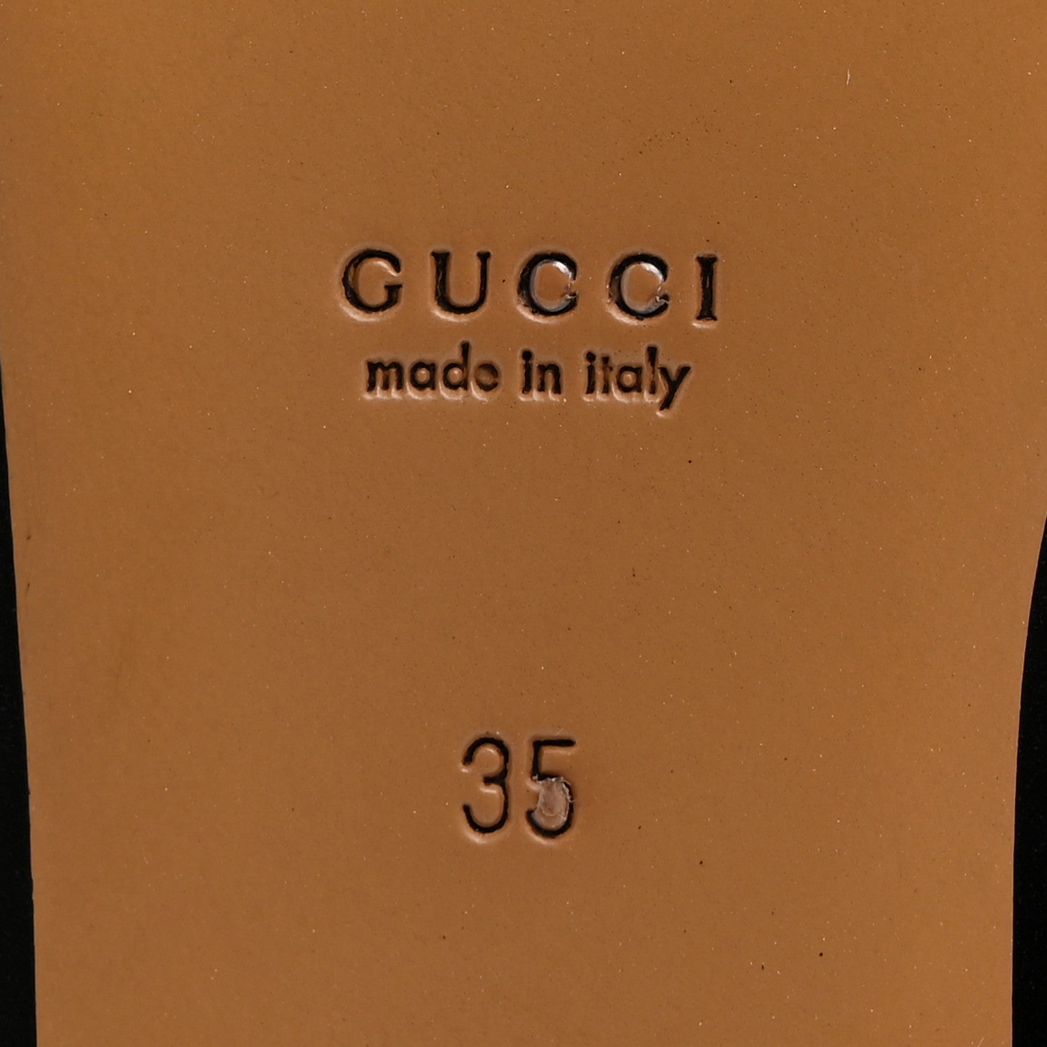 Gucci Calfskin Womens Princetown Slippers 35 Brown 8 of 10