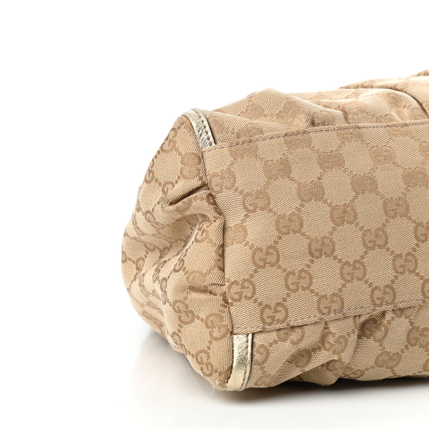 Gucci Monogram Large D Gold Hobo Gold 9 of 11
