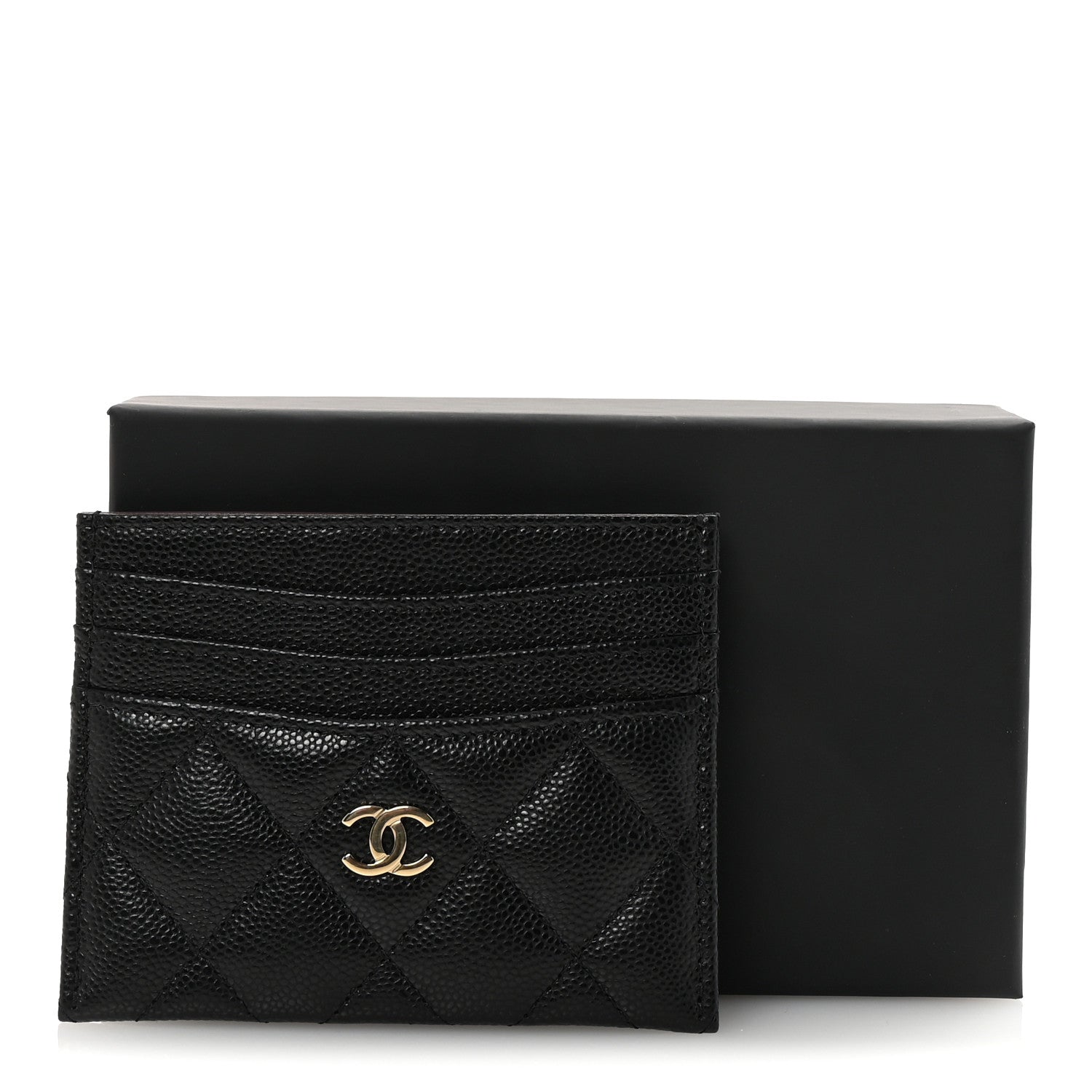 Chanel Caviar Quilted Multi Card Holder Black 8 of 8