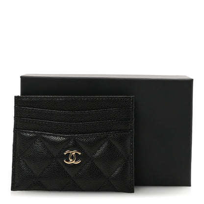 Chanel Caviar Quilted Multi Card Holder Black 8 of 8