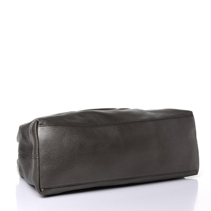 Gucci Metallic Pebbled Calfskin Medium Soho Chain Shoulder Bag Sasso 3 of 4