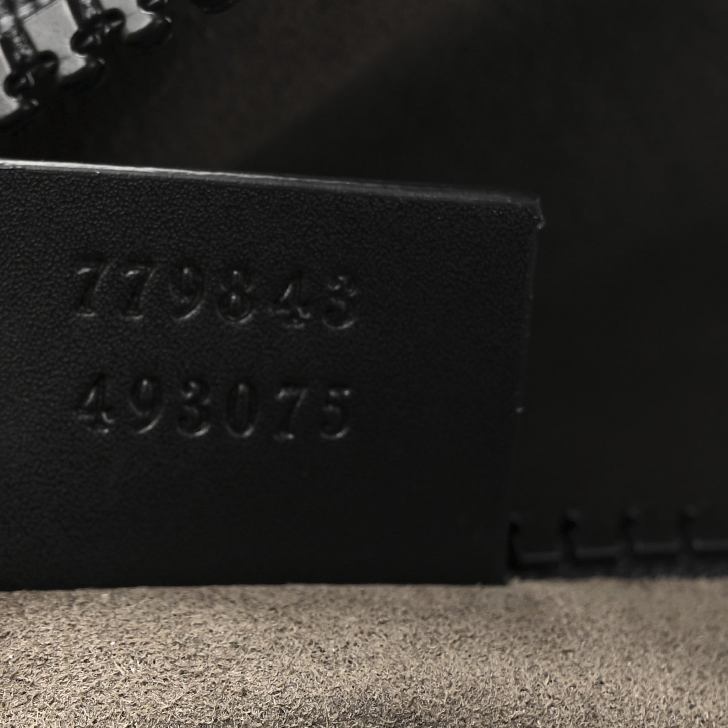 GG Supreme Monogram Large Belt Bag Beige Ebony Black
