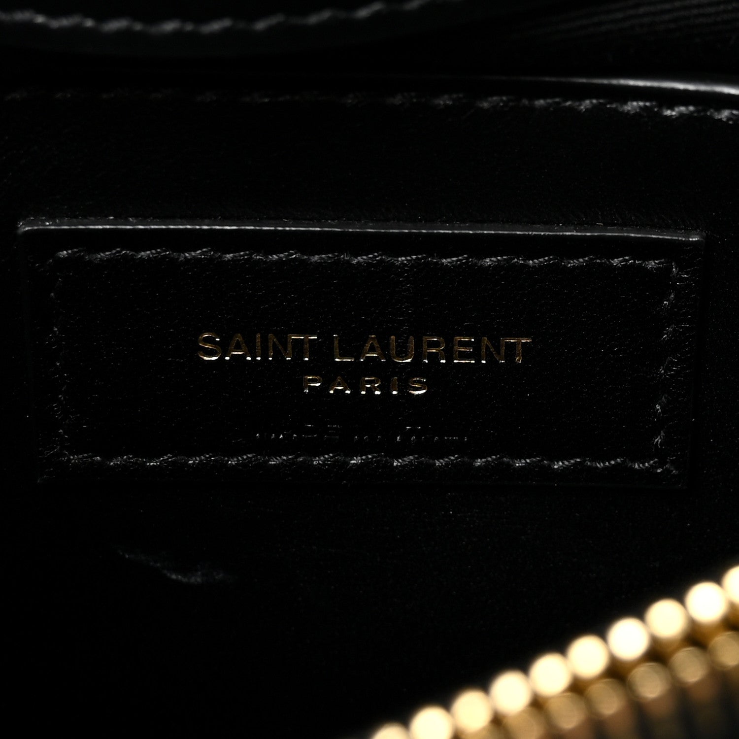 Saint Laurent Sequin Y Quilted Monogram Small Loulou Chain Satchel Black 6 of 9