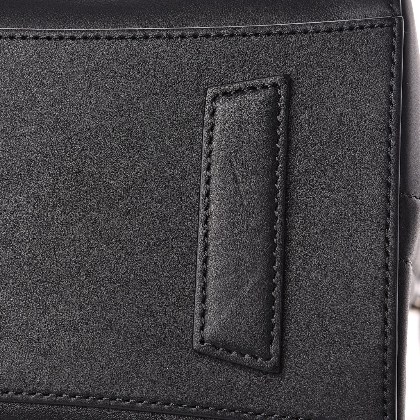 Calfskin Triangle Studded Small Antigona Black