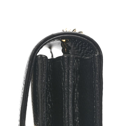 Gucci Dollar Calfskin Small Interlocking G Shoulder Bag Black 14 of 14