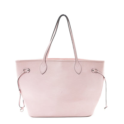 Louis Vuitton Epi Neverfull MM Rose Ballerine 1 of 11