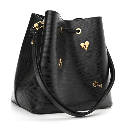 Louis Vuitton Epi Love Lock NeoNoe Black 3 of 8