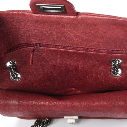 Chanel Washed Caviar Quilted 2.55 Reissue 225 Bijoux Chain Flap Red 10 of 10