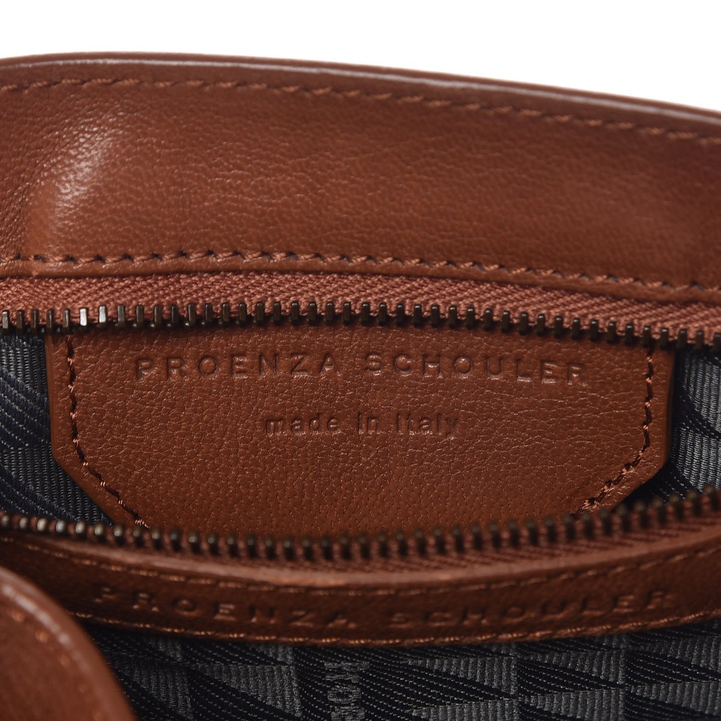 Lambskin PS1 Mini Pouch Messenger Saddle