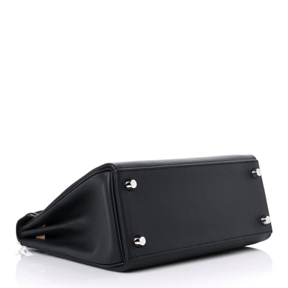 Hermes Swift Colormatic Kelly Retourne 25 Caban Black Chai Gold Etoupe 3 of 9