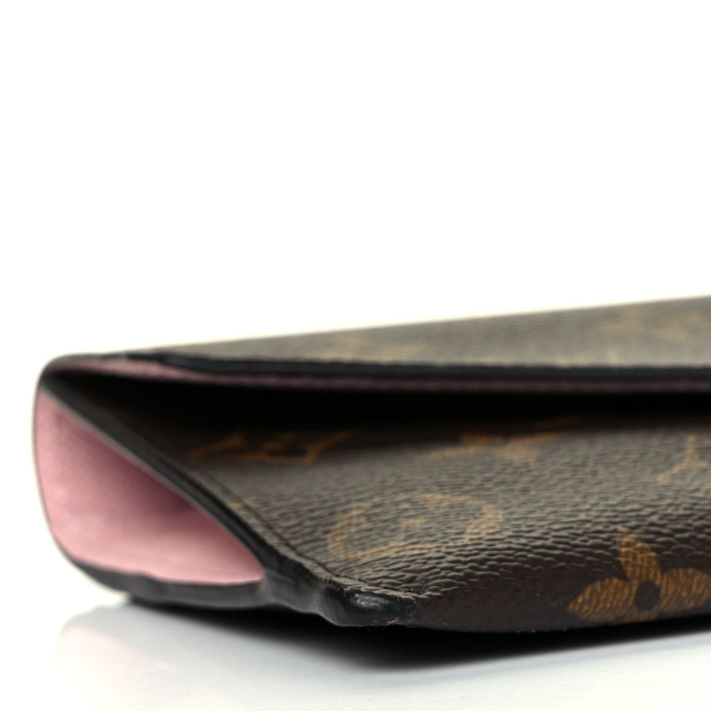 Monogram Jeanne Wallet Rose Ballerine