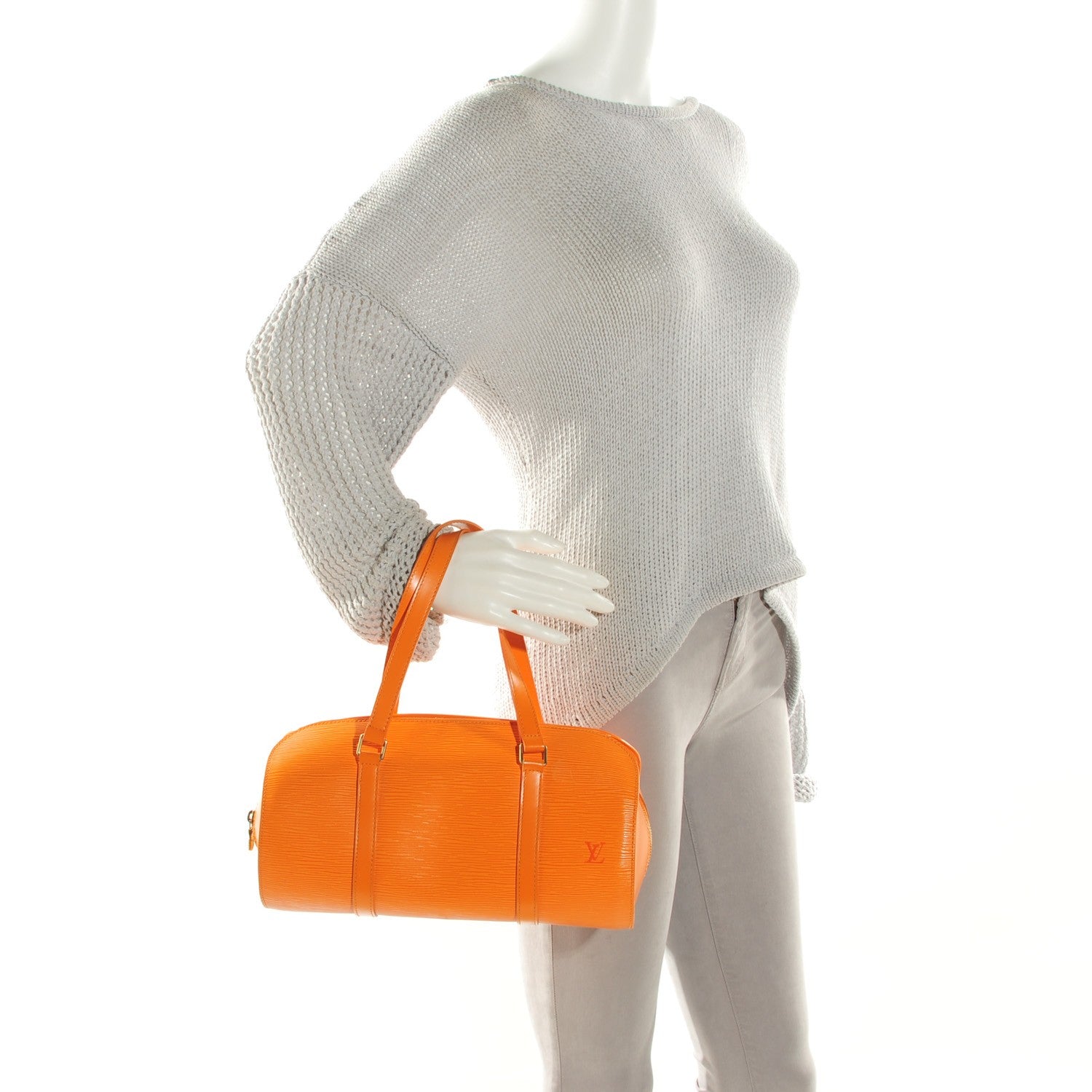 Louis Vuitton Epi Soufflot Mandarin 3 of 8
