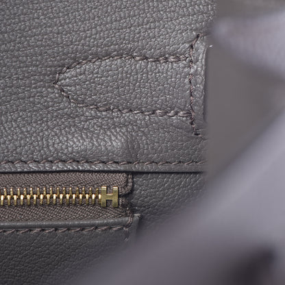 Hermes Togo Birkin 30 Etain 16 of 39