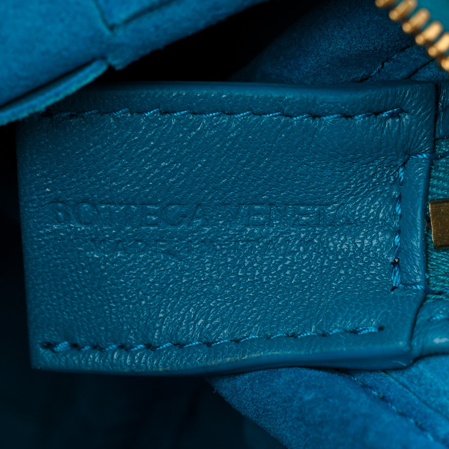 Nappa Intrecciato Mini Loop Camera Bag Blueprint