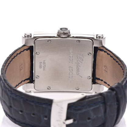 Chopard Stainless Steel Alligator Diamond Bezel Mother of Pearl 30mm Happy Sport Quartz Watch 5 of 7