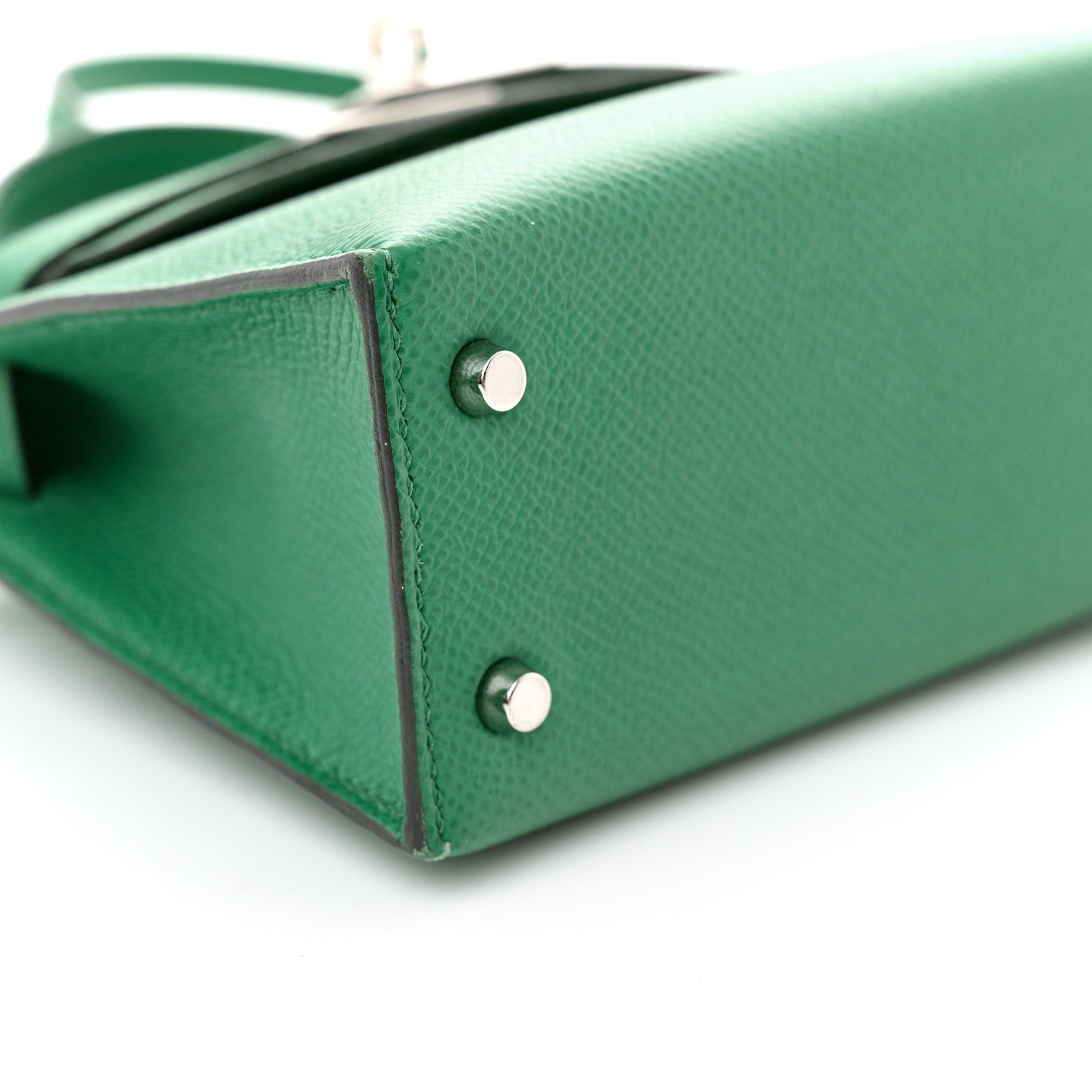 Hermes Epsom Mini Kelly Sellier 20 Vert Jade 8 of 12