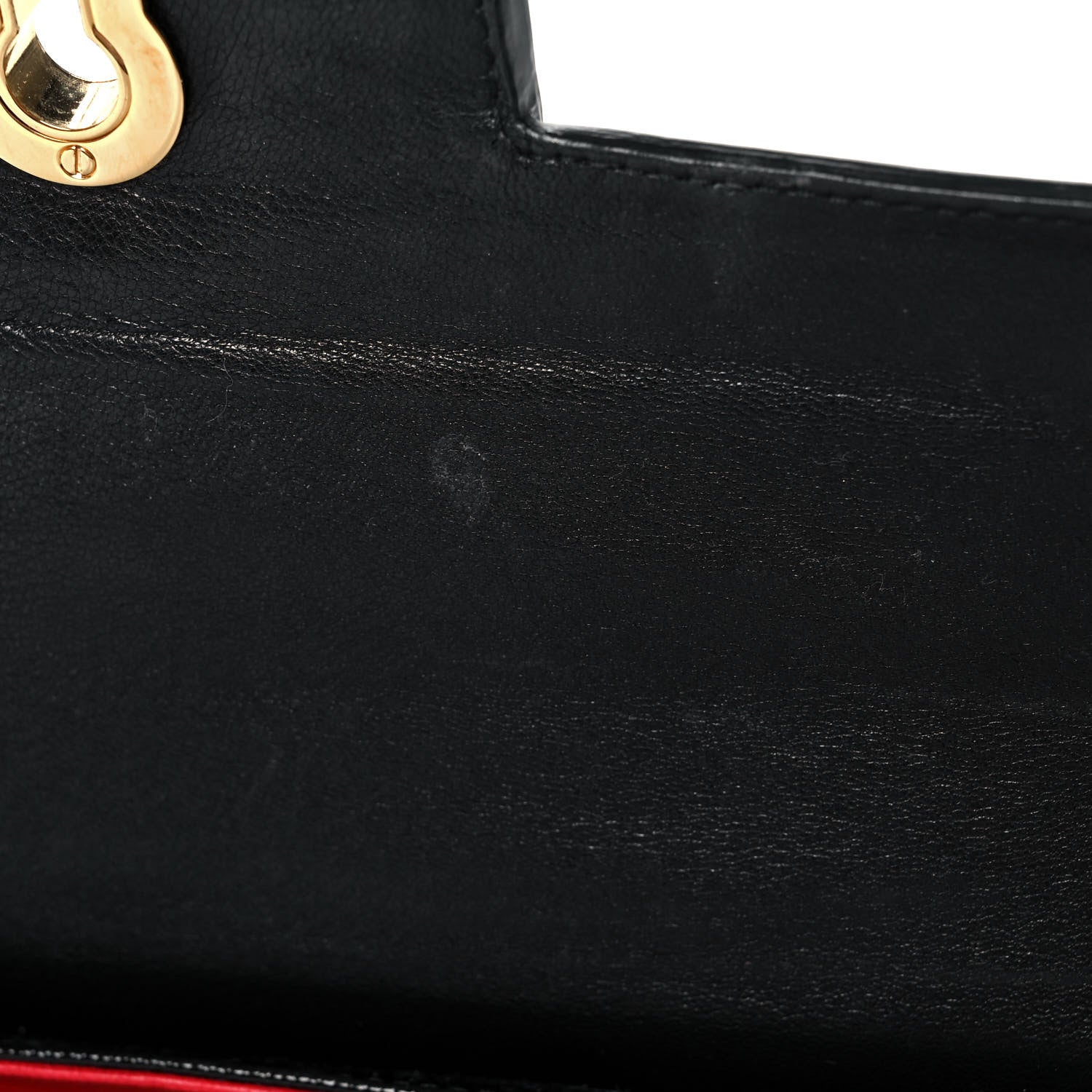 Prada Vernice Saffiano Clutch Black 12 of 13
