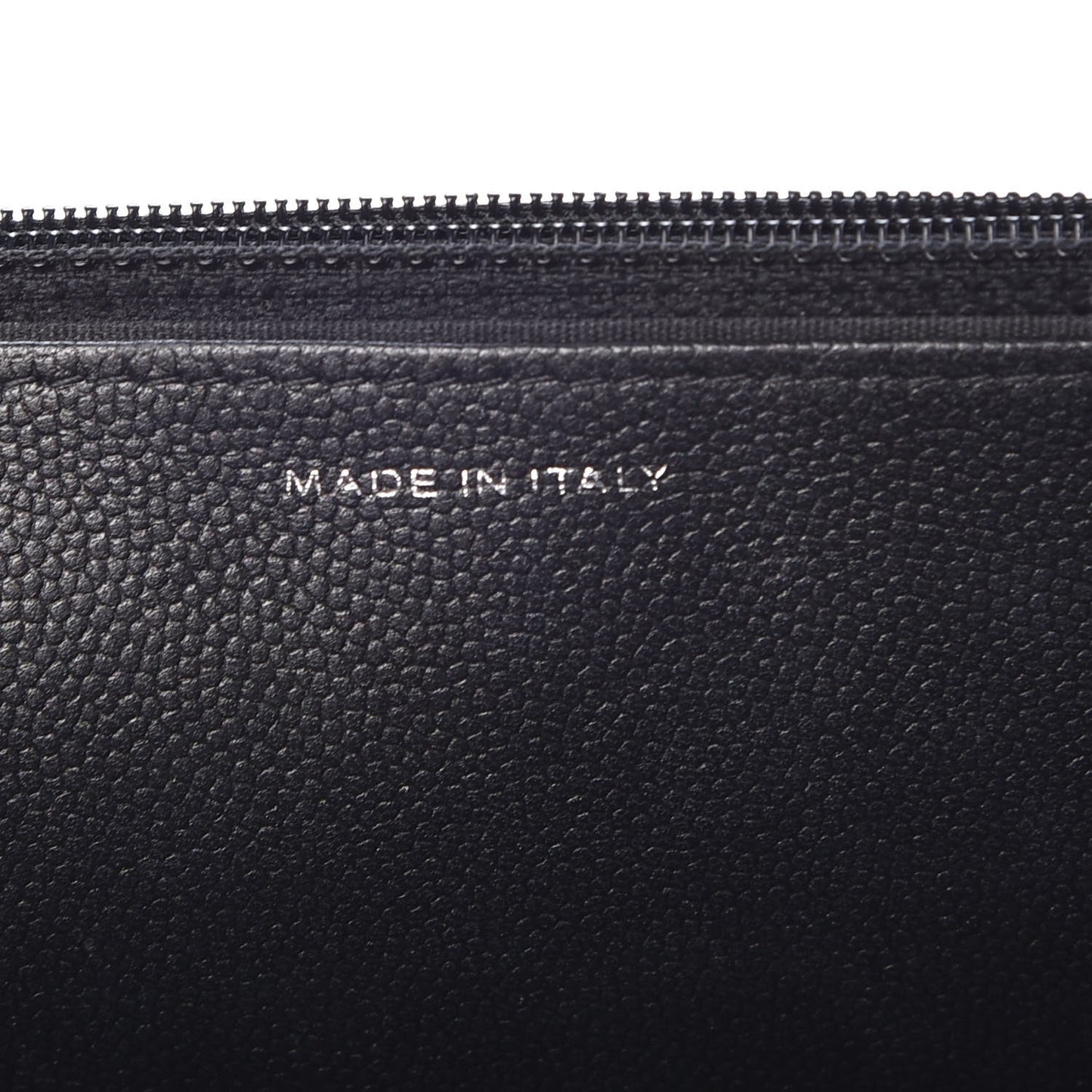 Caviar Quilted Boy Wallet On Chain WOC So Black