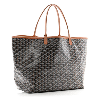 Goyard Goyardine Saint Louis GM Black Gold 4 of 11
