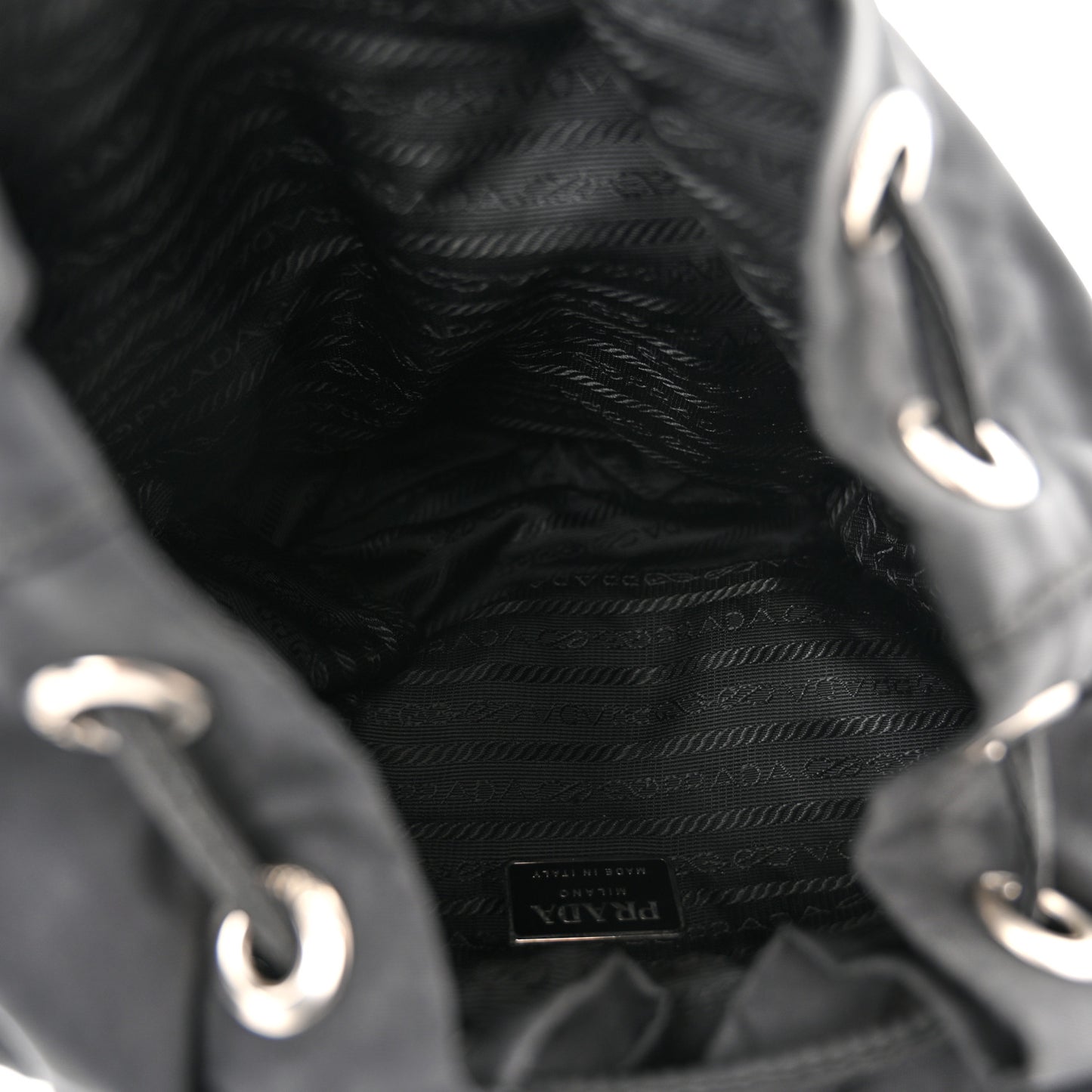 Tessuto Nylon Vela Small Backpack Black