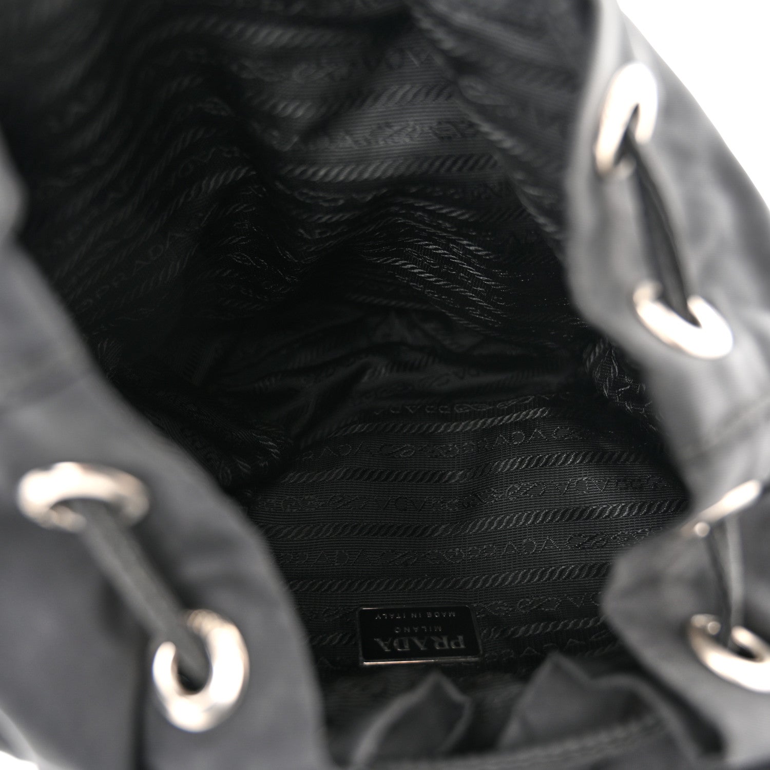 Prada Tessuto Nylon Vela Small Backpack Black 5 of 10