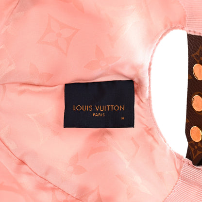 Louis Vuitton Polyester Silk Monogram LV Get Ready Cap M Pink 8 of 11