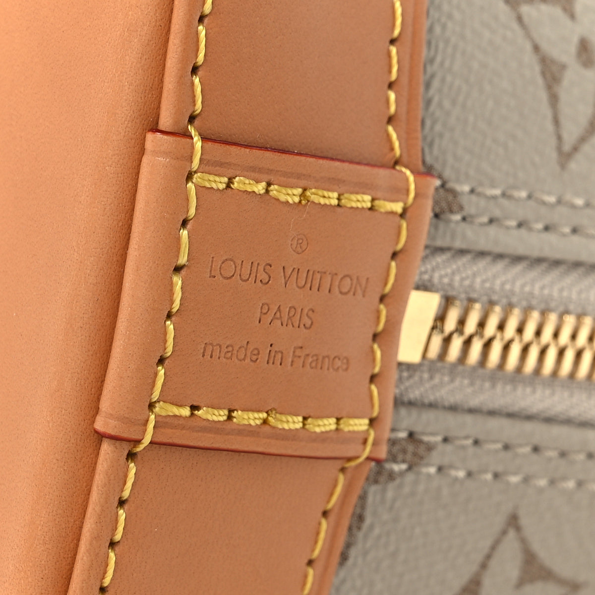 Louis Vuitton Monopaname Alma BB Beige Ocher 6 of 9
