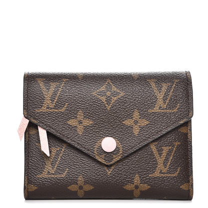 Louis Vuitton Monogram Victorine Wallet Rose Ballerine 1 of 8