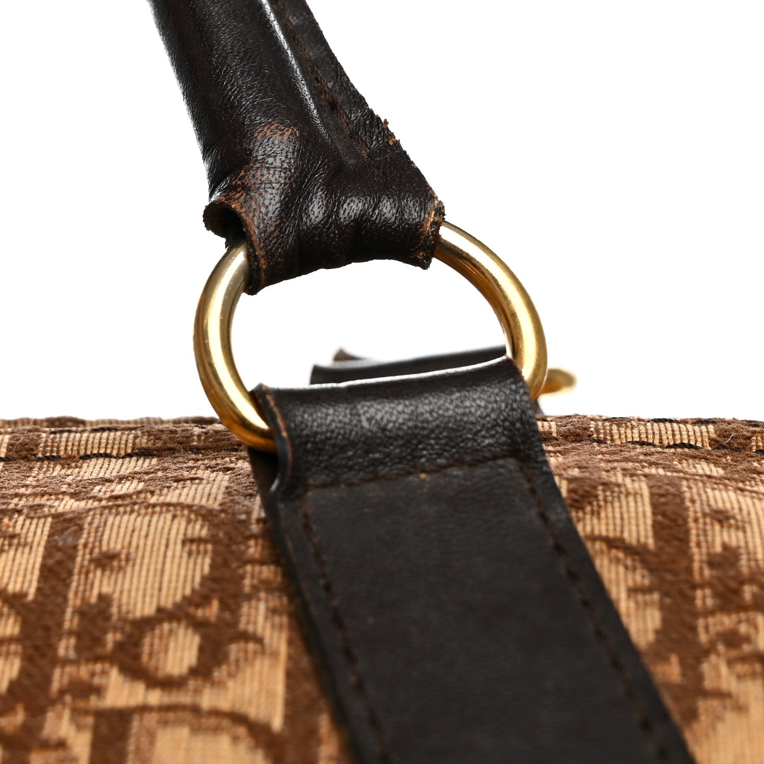 Christian Dior Monogram Duffle Brown 12 of 16