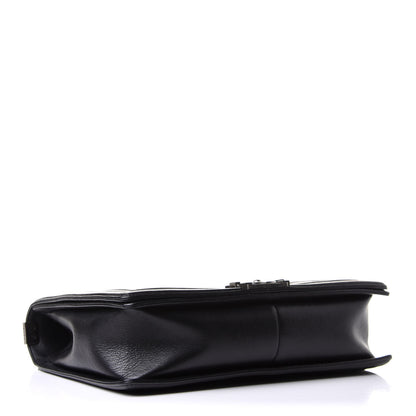 Chanel Calfskin Double Stitch Large Boy Flap Black 4 of 13