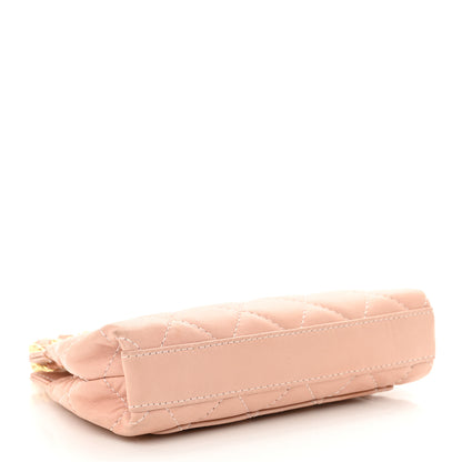Chanel Lambskin Quilted Mini Evening Bag Pink 4 of 14