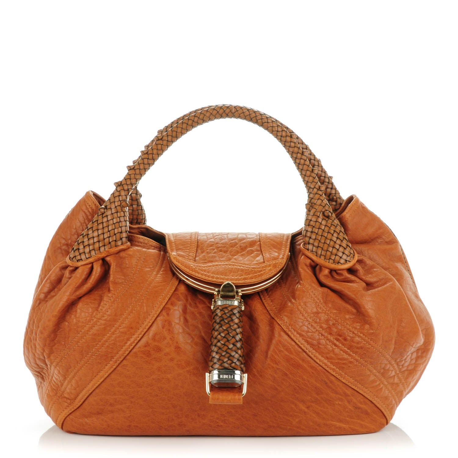 Fendi Nappa Nuvolata Spy Honey 1 of 7