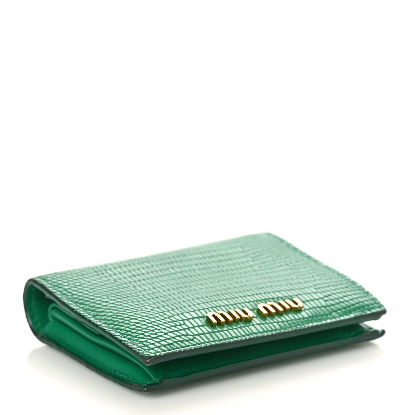 Vernice Lizard Embossed Wallet