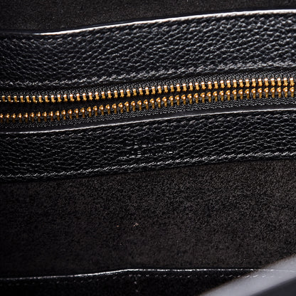 Celine Soft Grained Calfskin Small Belt Cabas Phantom Black 6 of 17
