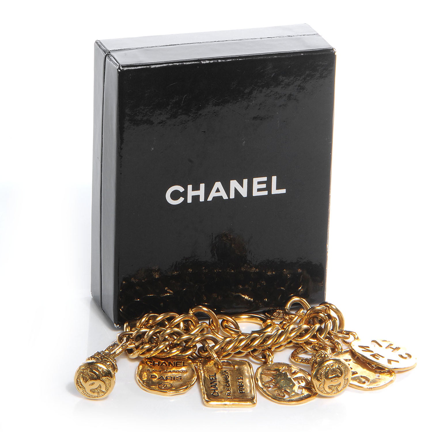 Chanel Bijoux Charm Bracelet Gold 5 of 6