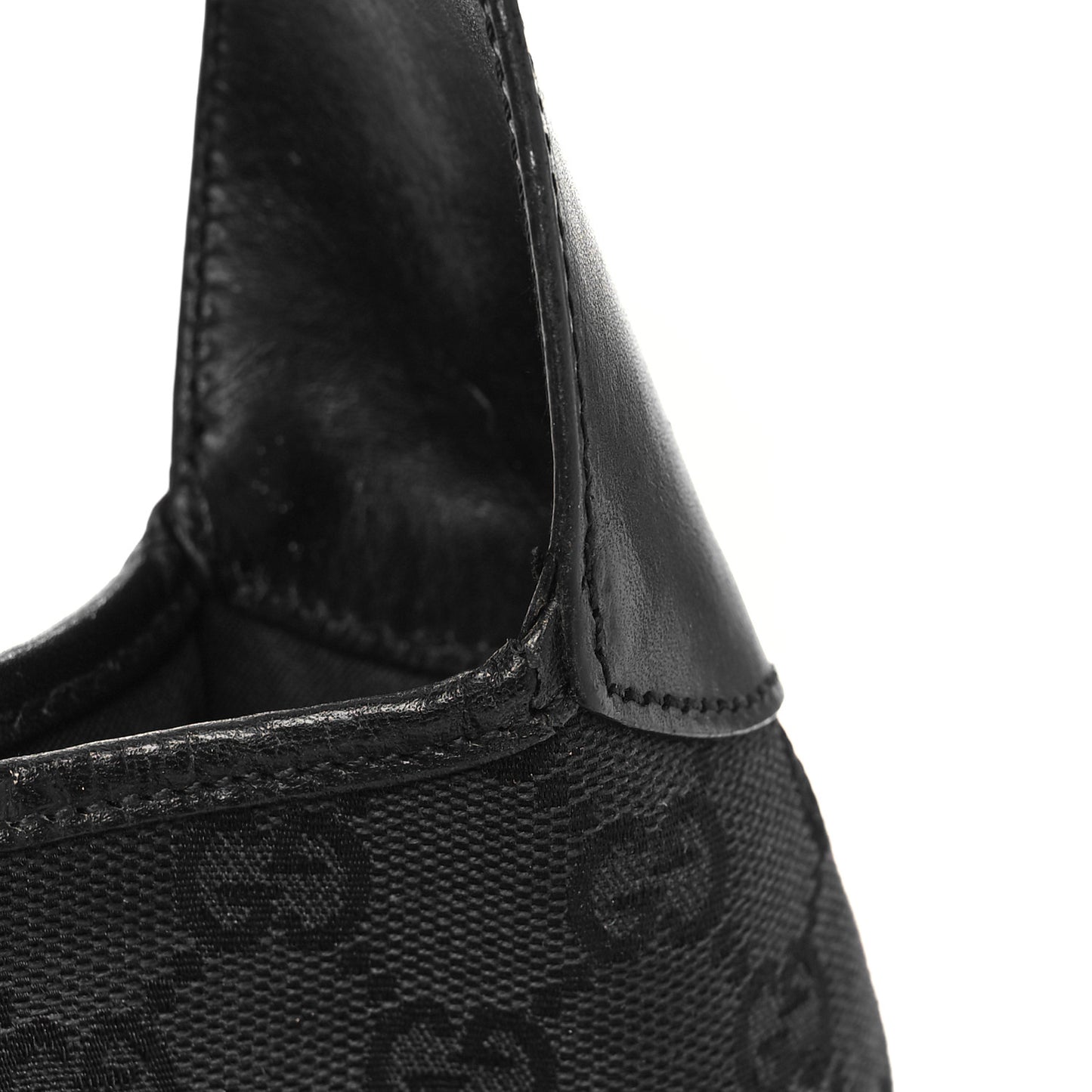 Monogram Jackie O Hobo Black