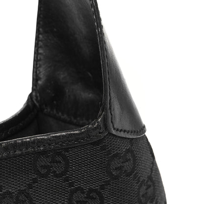 Gucci Monogram Jackie O Hobo Black 8 of 11