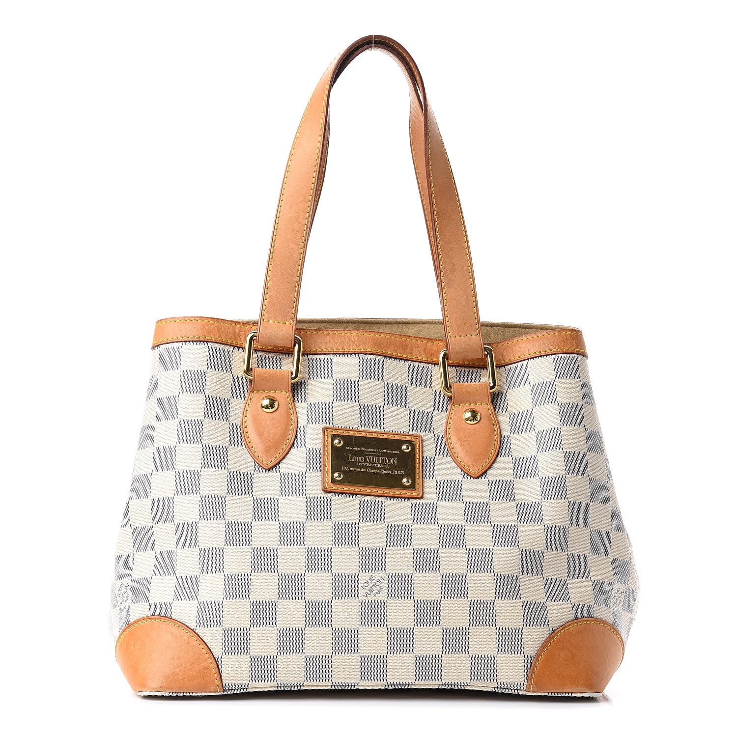 Louis Vuitton Damier Azur Hampstead PM 1 of 9
