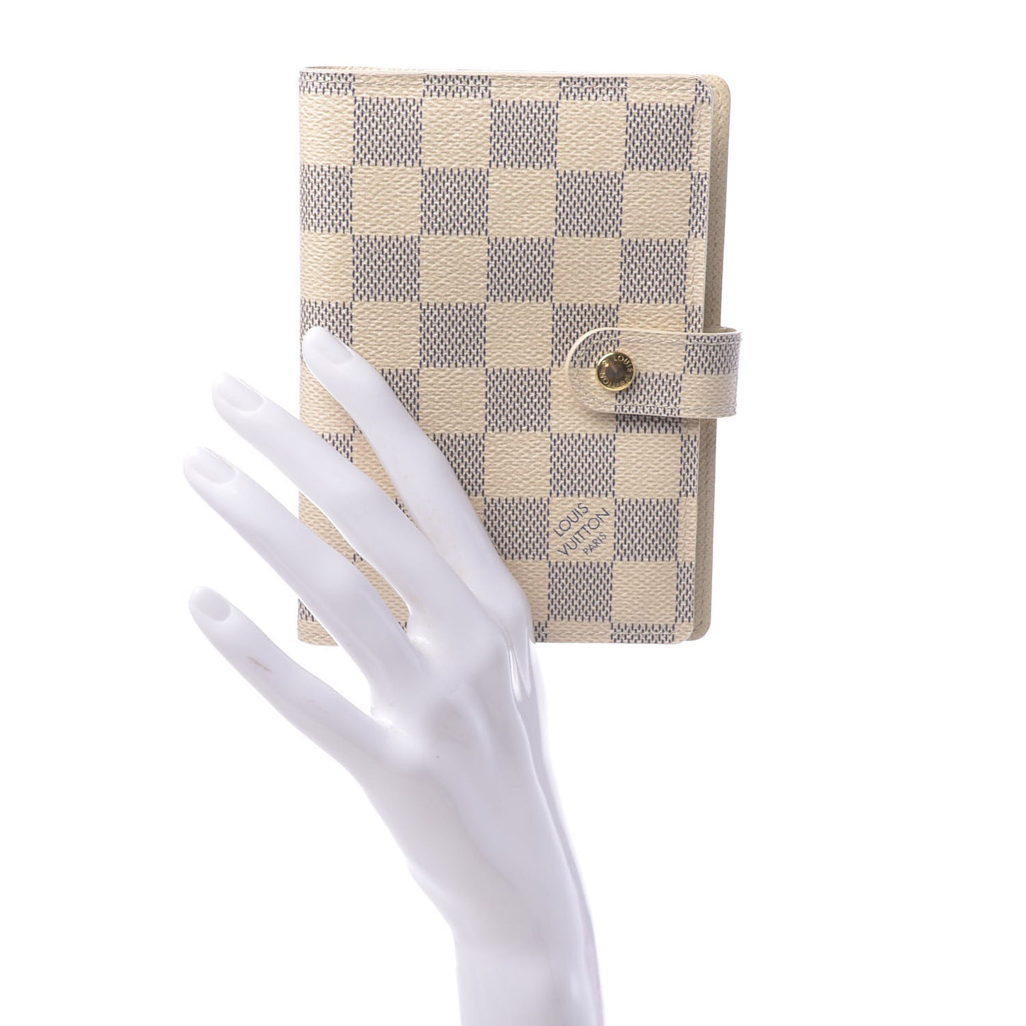 Damier Azur Small Ring Agenda Cover