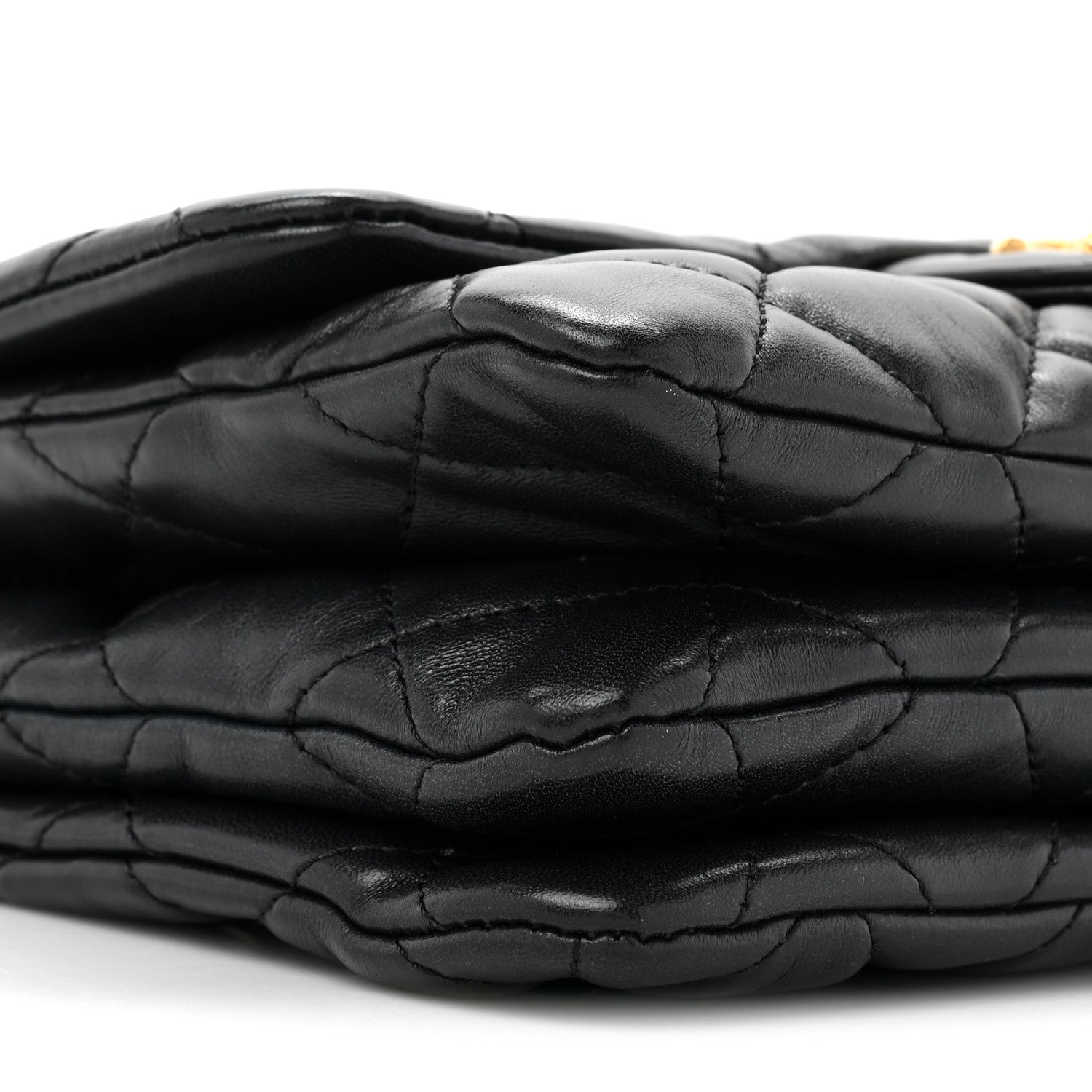 Chanel Lambskin Quilted Small Pillow Crush Flap Black 11 of 11
